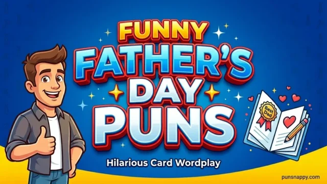 Funny Father's Day Puns for Cards