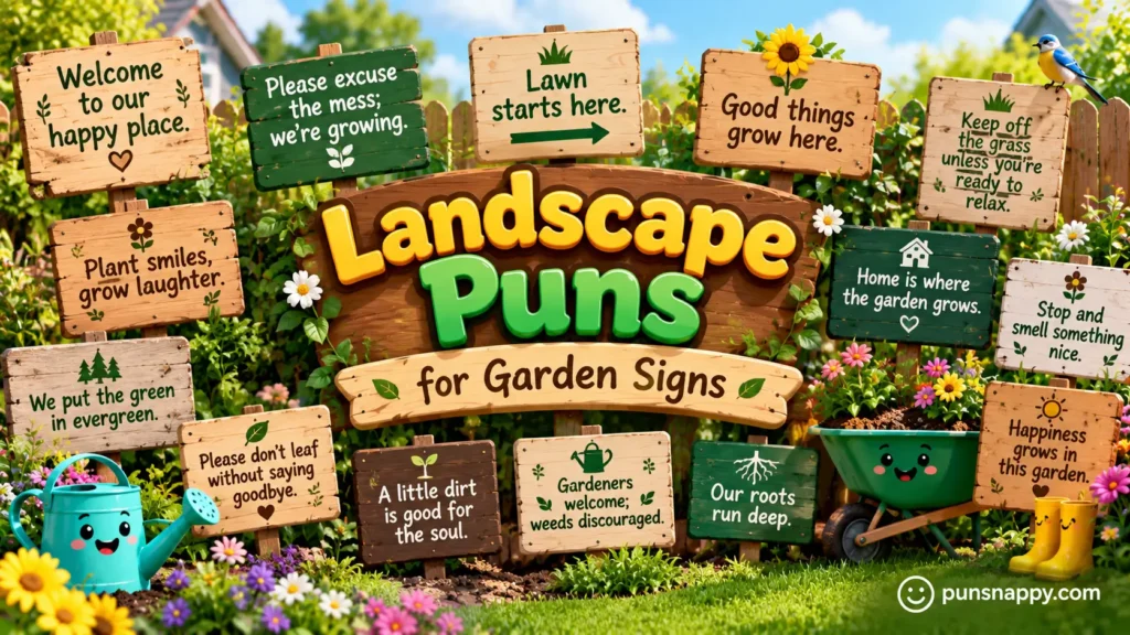 Landscape Puns