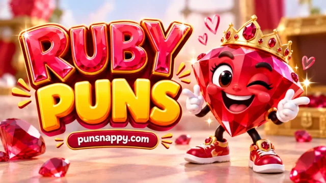 Ruby Puns with a Crowned Gem